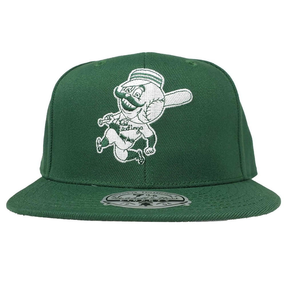 Cincinnati Reds Mitchell & Ness MLB Fittedโ 7 3/8 Flatbill Cap Hat Green NWT